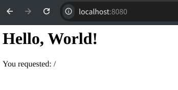 HTTP Hello,World!